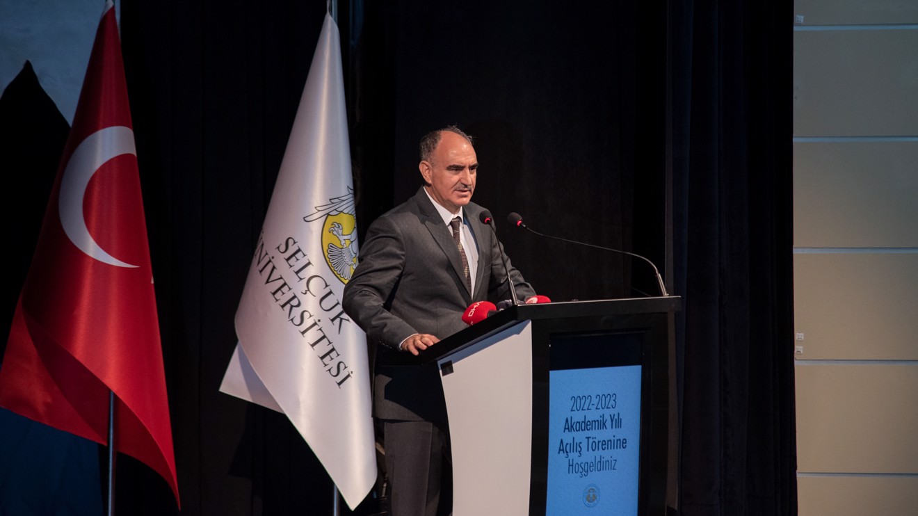 Selçuk Üniversitesi 2022-2023 Akademik Yıl Açılış Töreni’ni gerçekleştirdi 